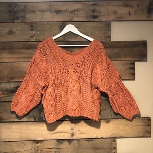 favlux cropped sweater